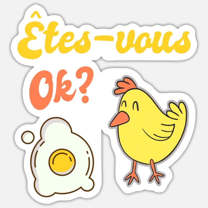 Sticker taille S (10 x 10 cm) - 