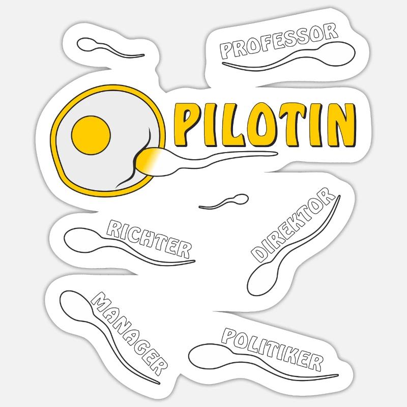 Sticker Größe S (10 x 10 cm) - 