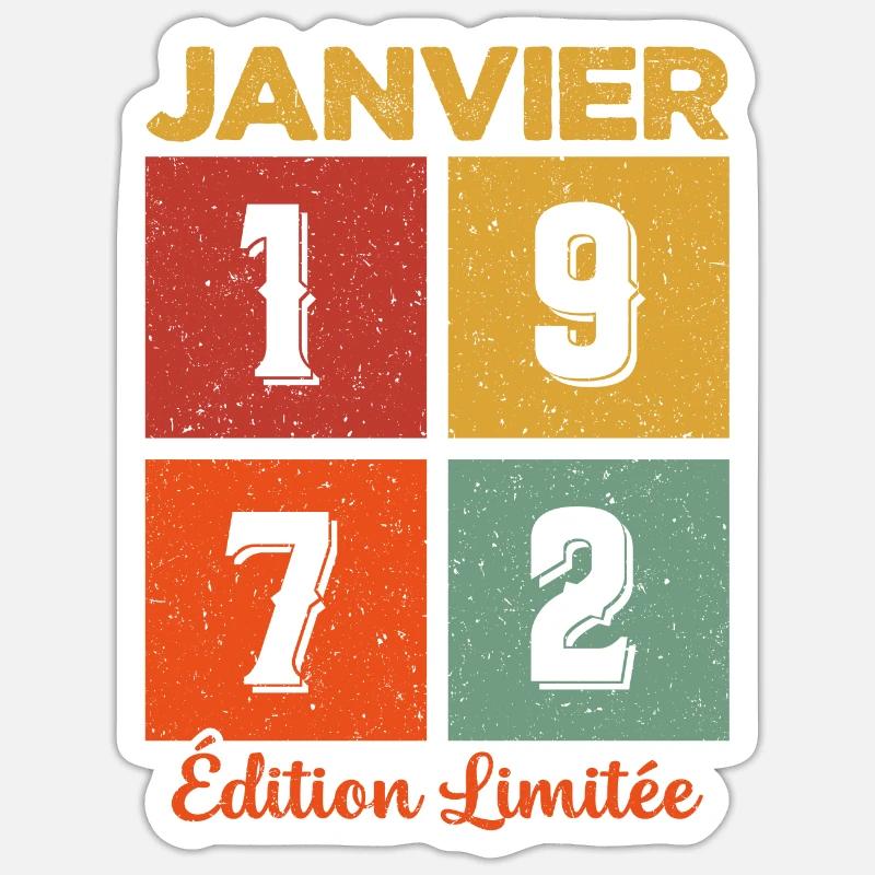 Sticker taille S (10 x 10 cm) - 