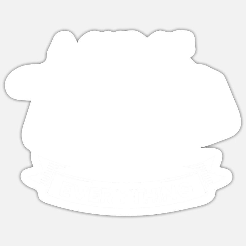 Tea Drinker Tea Lover Gift Tea - Sticker size S (10 x 10 cm) - white matte