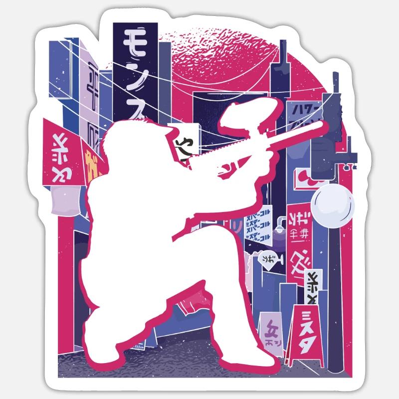 Sticker size S (10 x 10 cm) - 