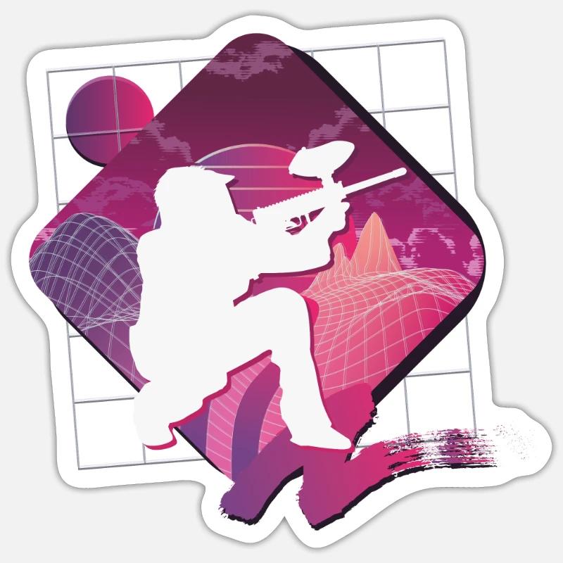 Sticker taille S (10 x 10 cm) - 