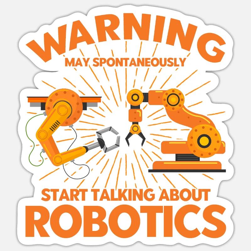 Technology Robotics Engineer Engineer Teacher Sticker size S (10 x 10 cm)