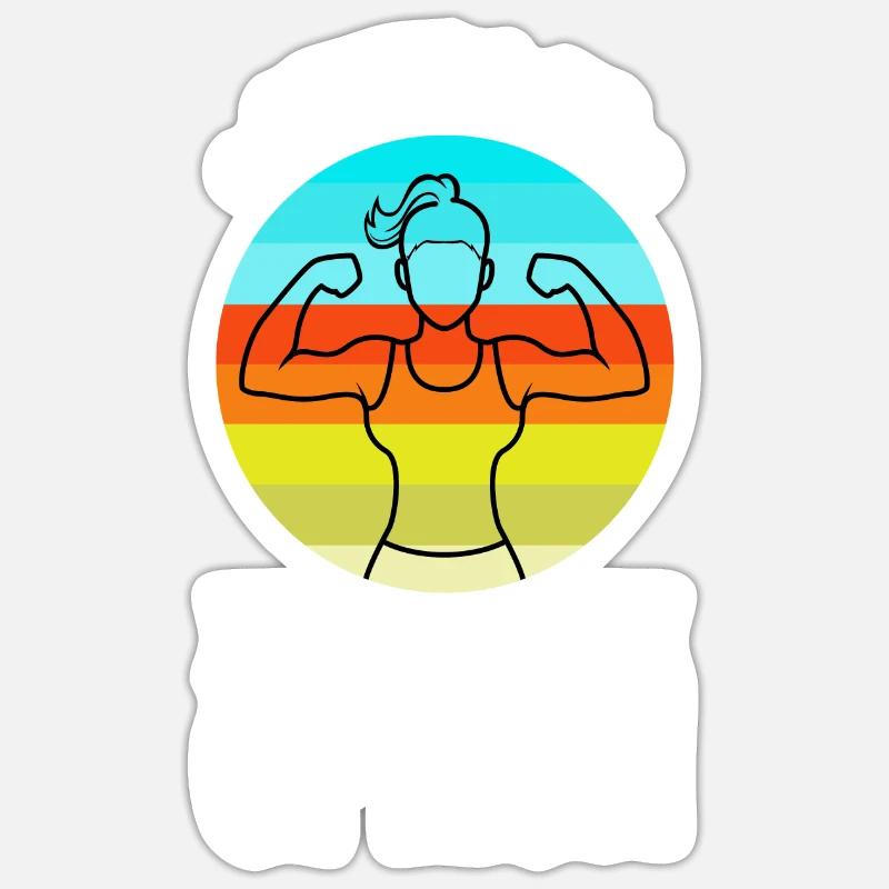 Sticker taille S (10 x 10 cm) -