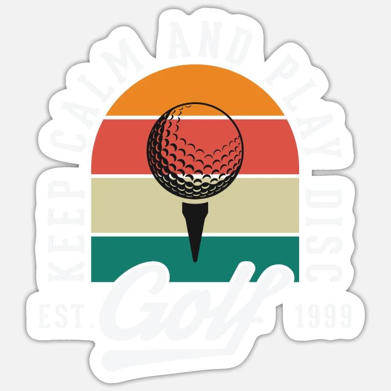 keep calm Sticker Größe S (10 x 10 cm)