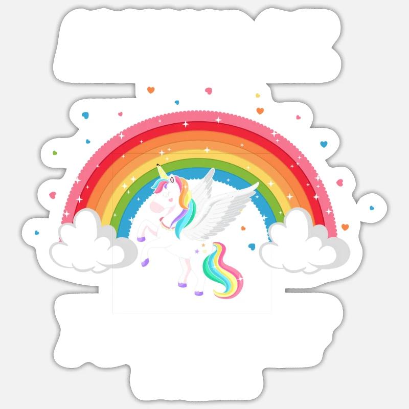 Soyez toujours vous-même #PRIDE designs de fierté impressionnants - Sticker taille S (10 x 10 cm) - blanc mat