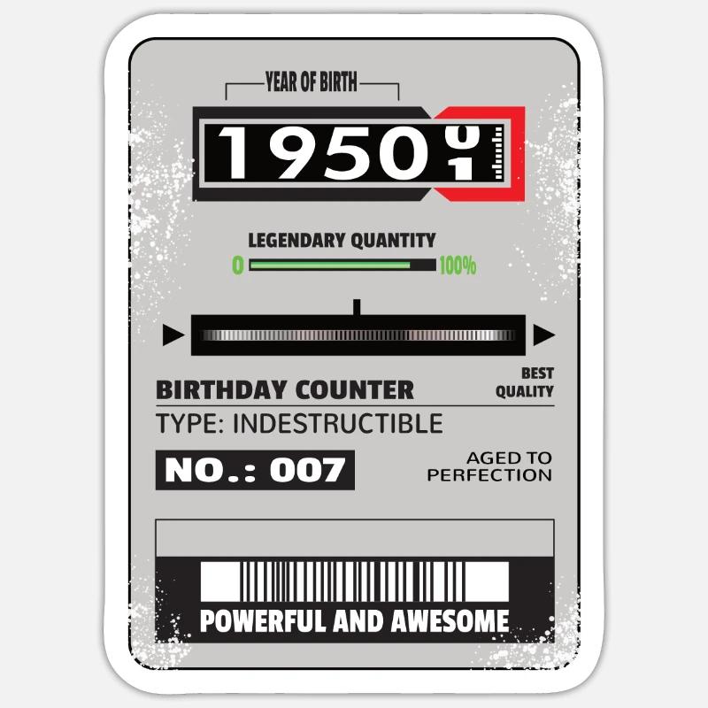 Sticker taille S (10 x 10 cm) - 