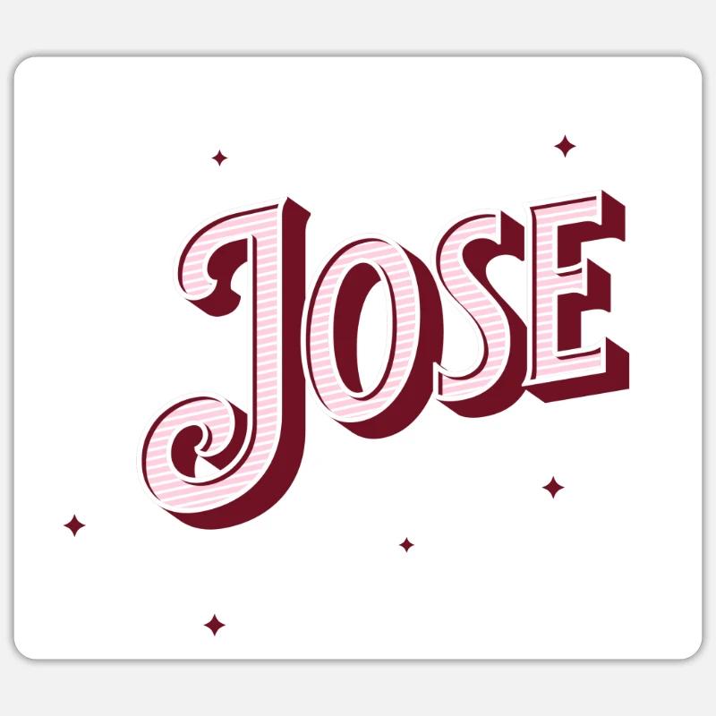 Jose name personalized Sticker size S (10 x 10 cm)