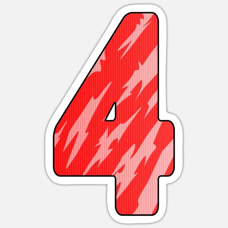 4 - Sticker size S (10 x 10 cm) - white matte