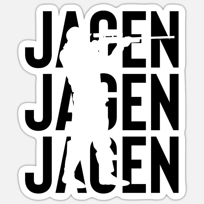 Sticker Größe S (10 x 10 cm) - 