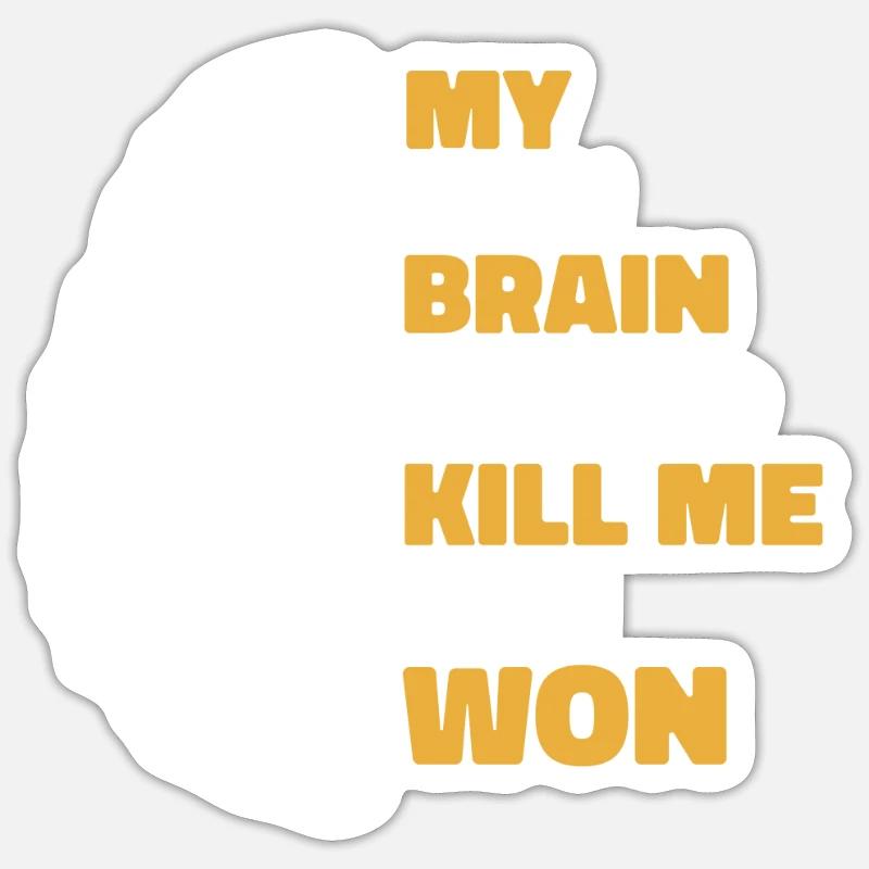 Conscience des survivants d’un AVC Sticker taille S (10 x 10 cm)