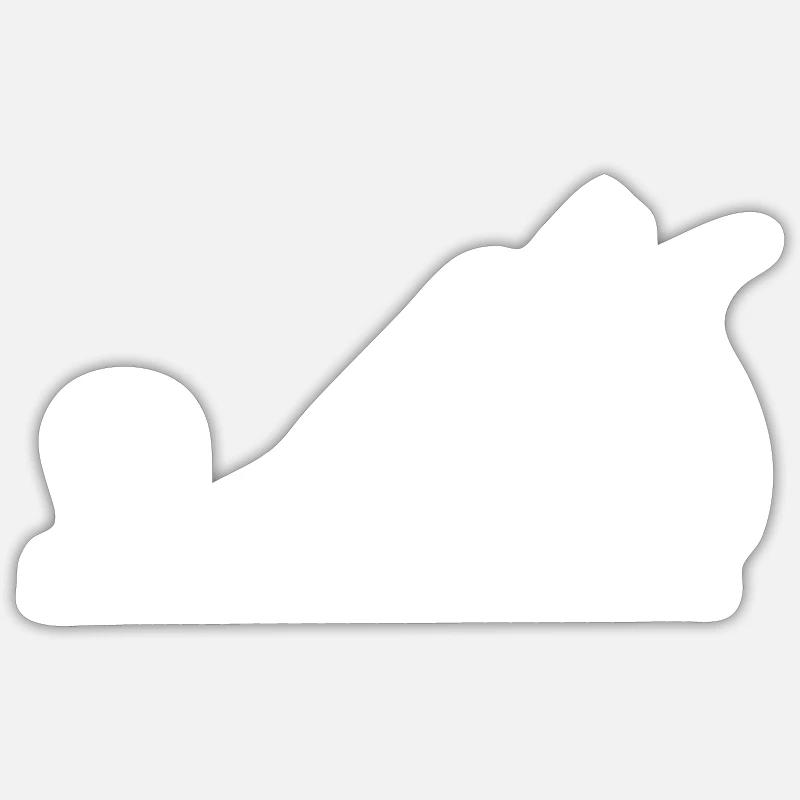 Schreiner Tool Planer Design - Sticker size S (10 x 10 cm) - white matte