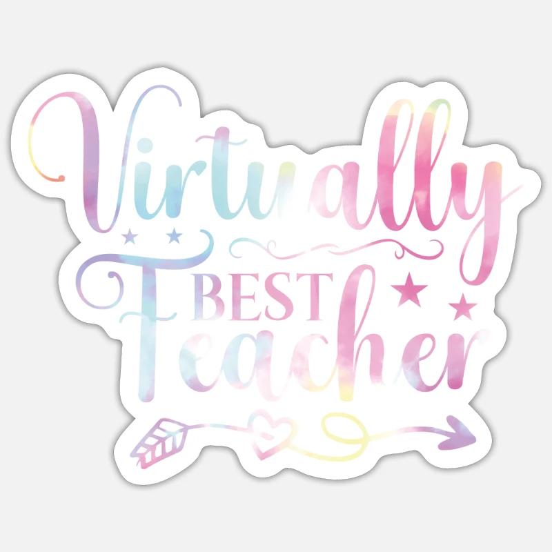 Back To School Binding Virtual Physical Education Sticker size S (10 x 10 cm)