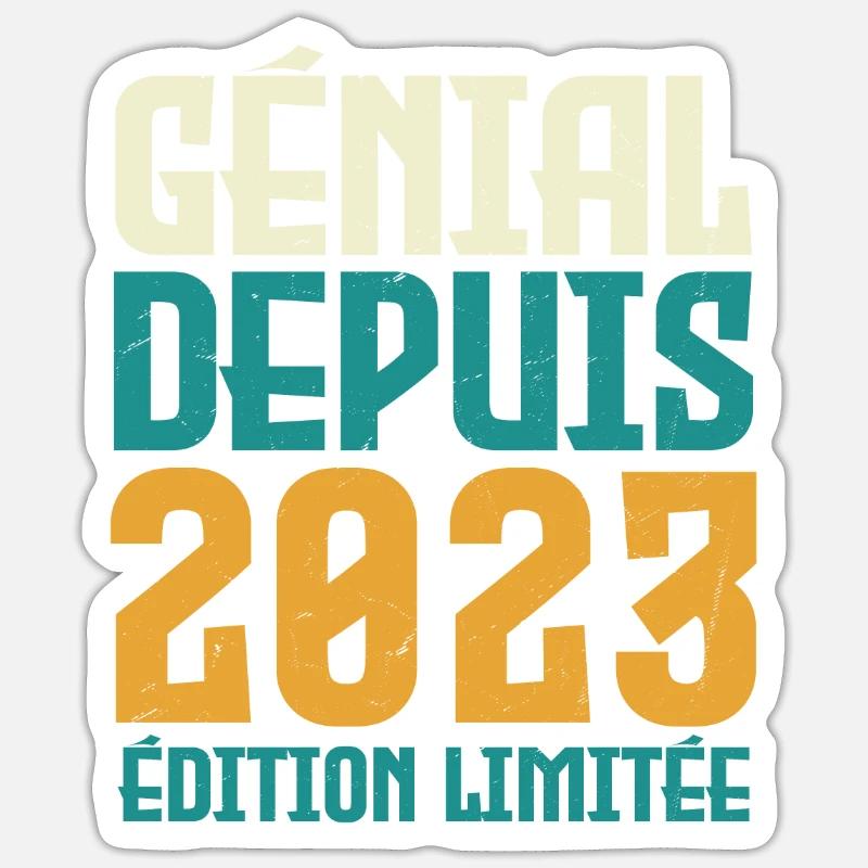 Sticker taille S (10 x 10 cm) - 