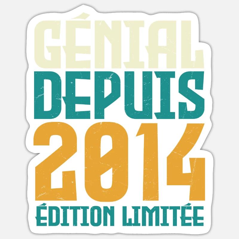Sticker taille S (10 x 10 cm) - 