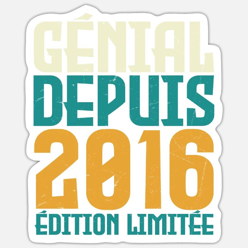 Sticker taille S (10 x 10 cm) - 