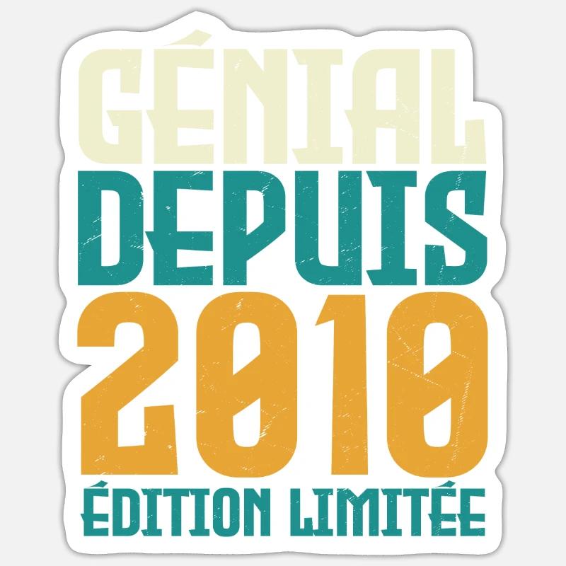 Sticker taille S (10 x 10 cm) - 