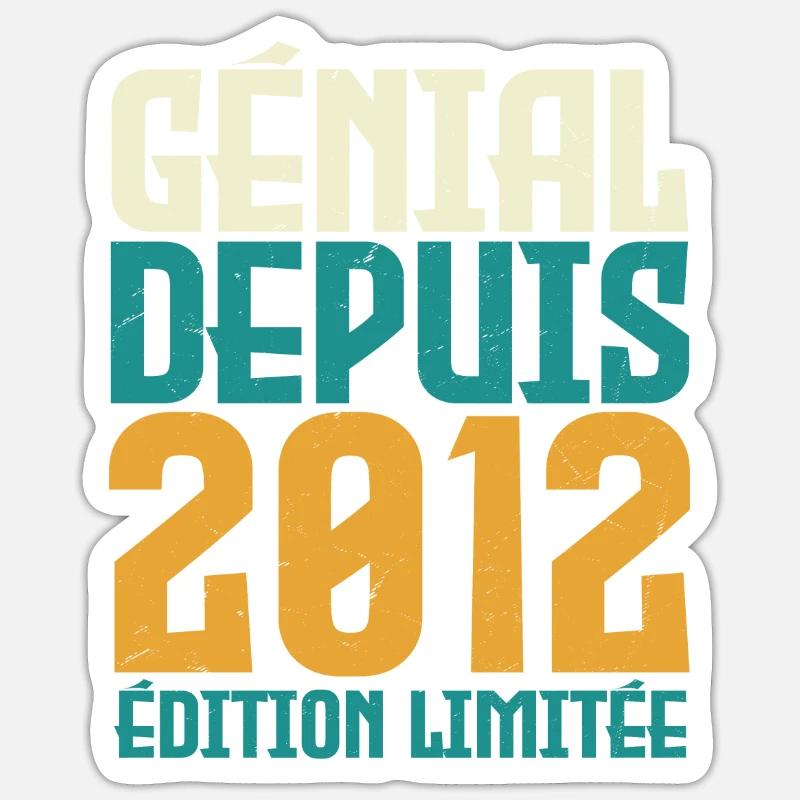 Sticker taille S (10 x 10 cm) - 