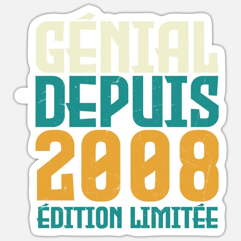 Sticker taille S (10 x 10 cm) - 