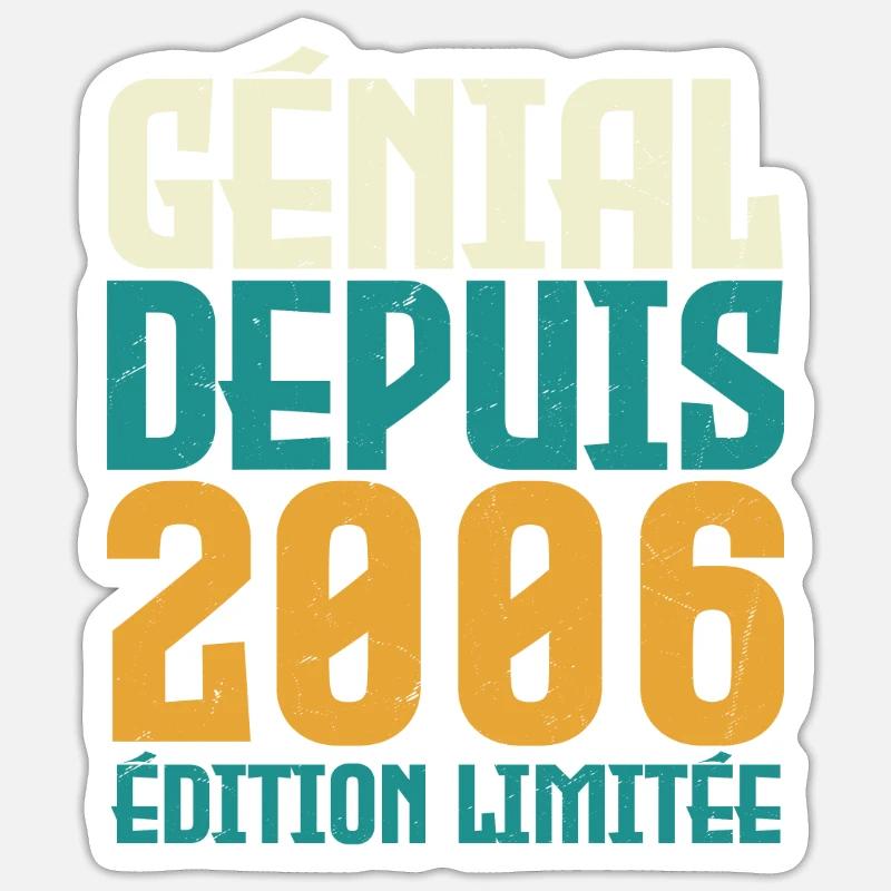 Sticker taille S (10 x 10 cm) - 