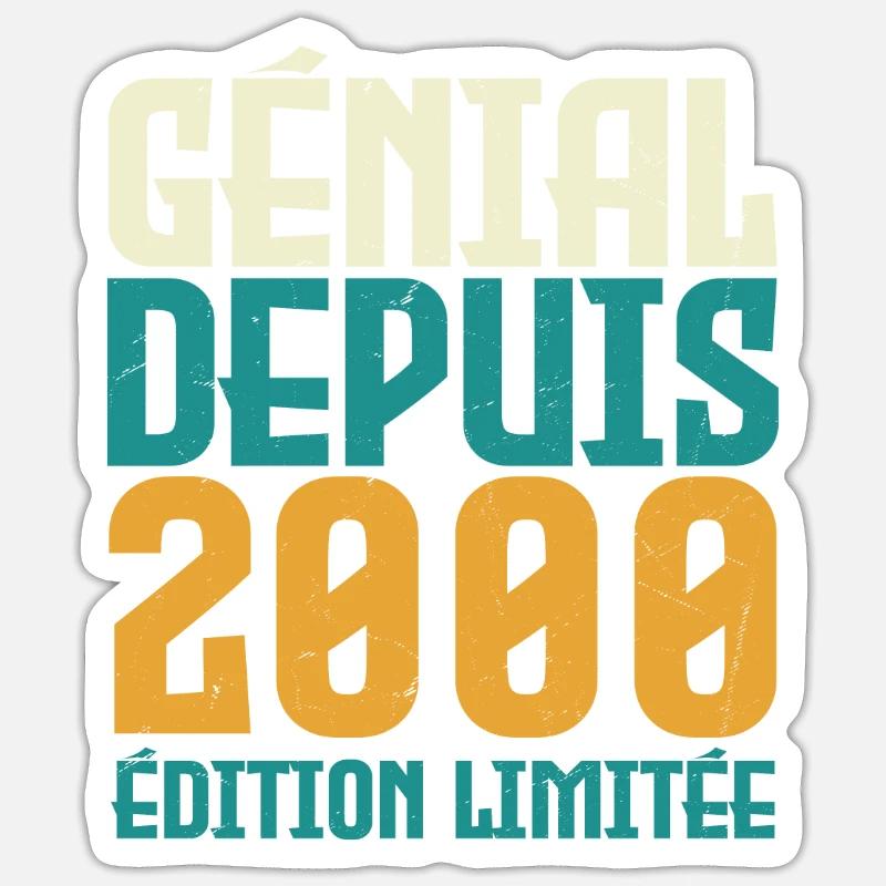Sticker taille S (10 x 10 cm) - 