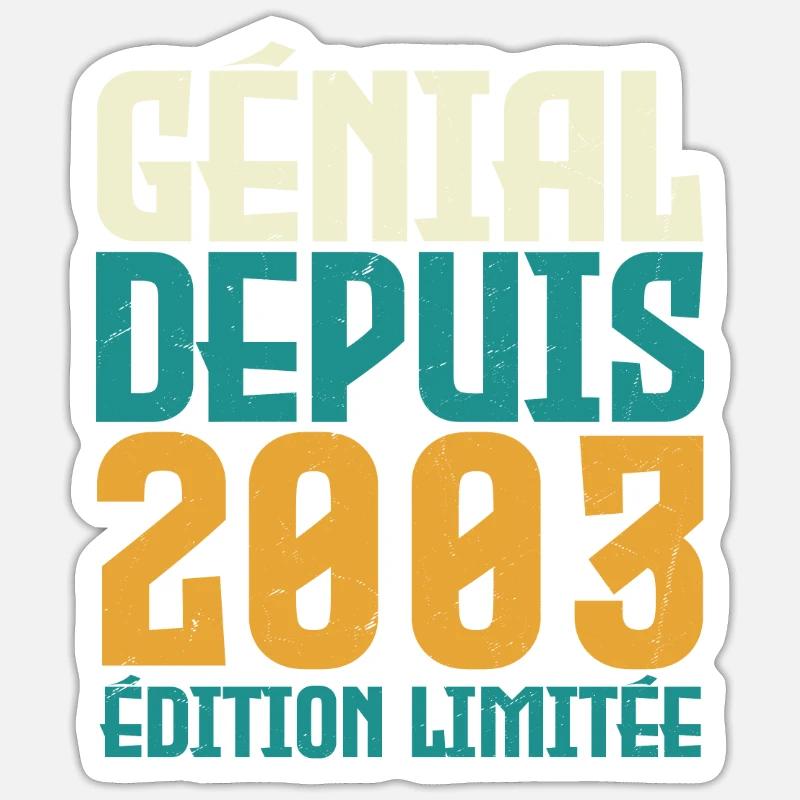 Sticker taille S (10 x 10 cm) -