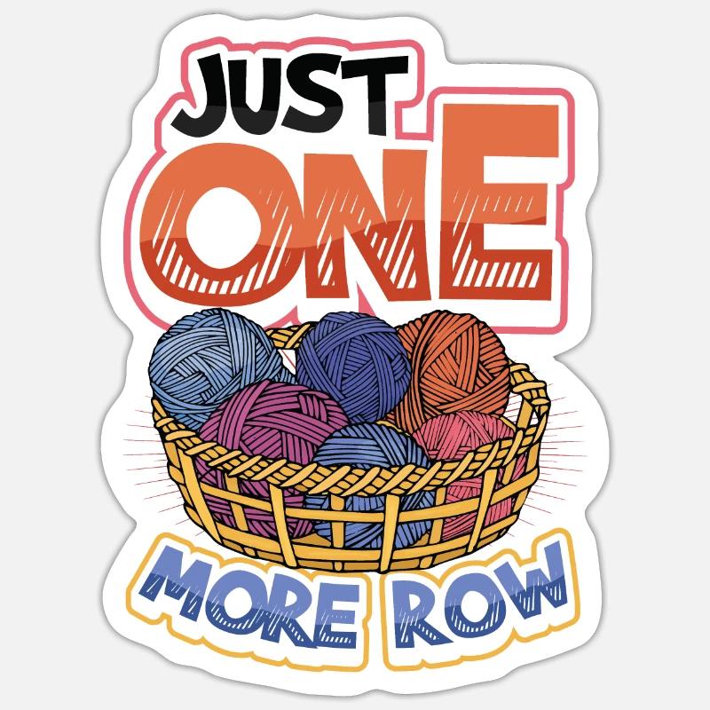 Il suffit de crocheter une rangée Sticker taille S (10 x 10 cm)