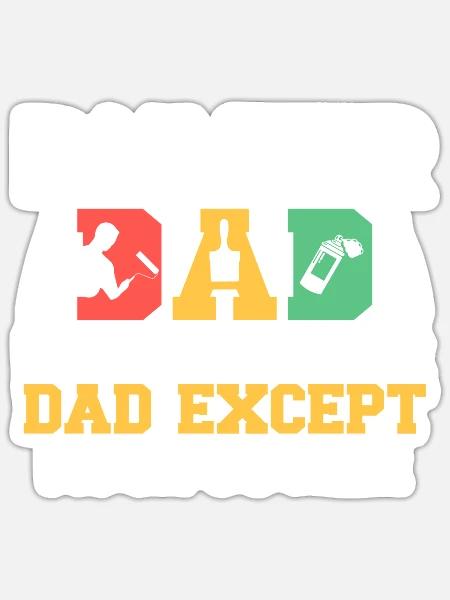 Maler Geschenk Malerei Künstler Malermeister - Sticker Größe S (10 x 10 cm) - Mattweiß
