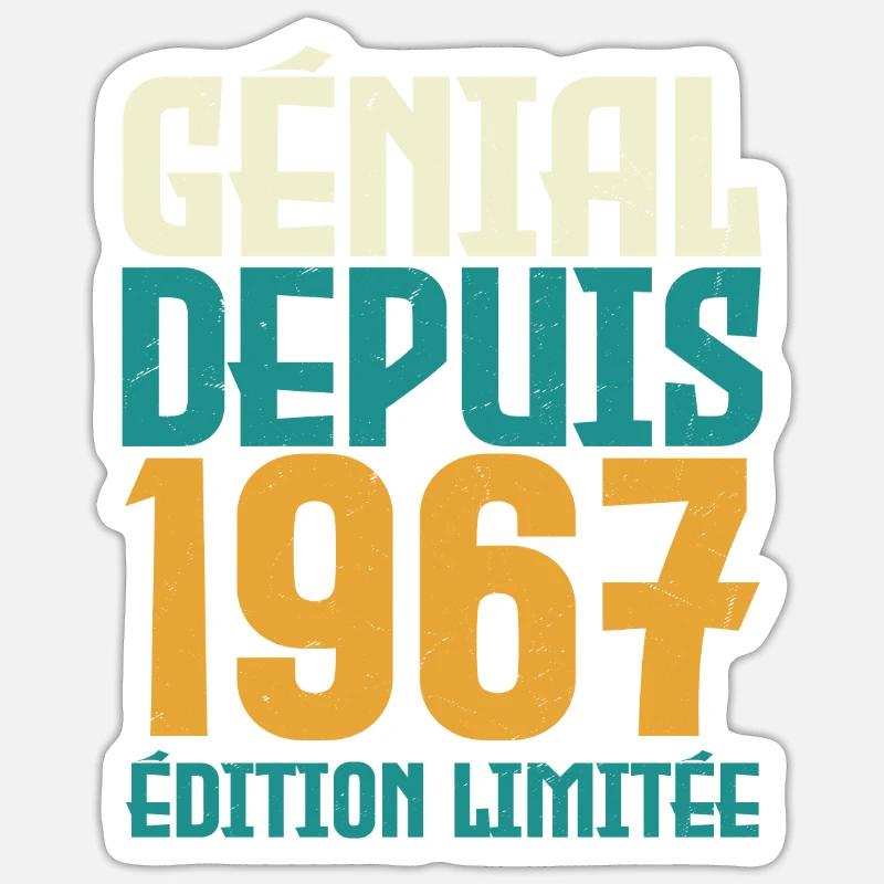 Sticker taille S (10 x 10 cm) -