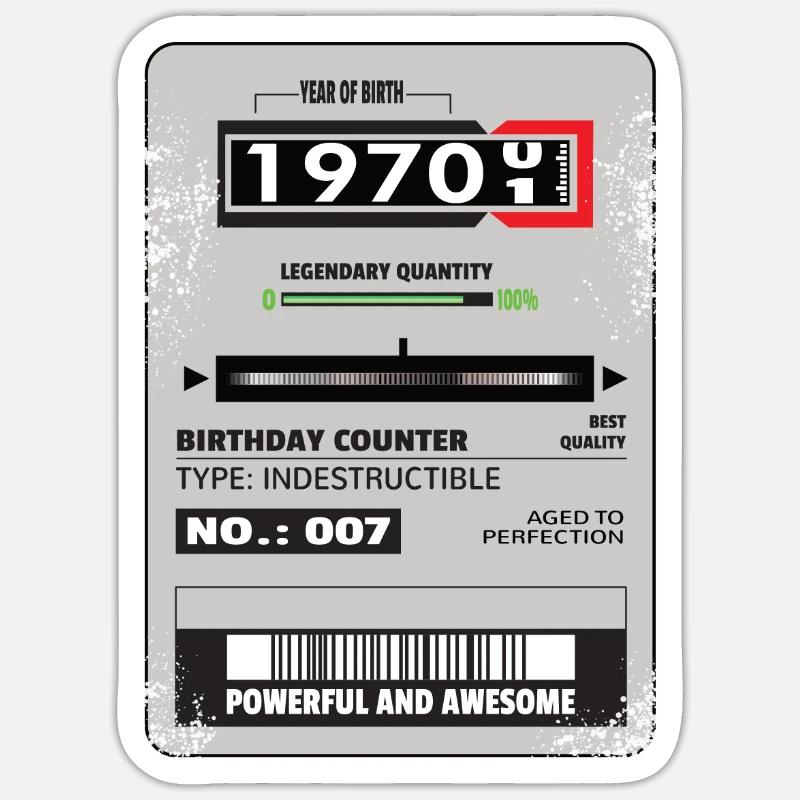 Sticker size S (10 x 10 cm) - 