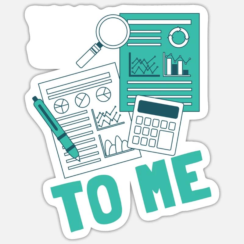 Normal Distribution Statistician Data Scientist Sticker Größe S (10 x 10 cm)