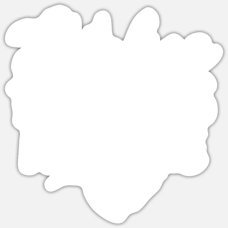 Boutons de points et aiguilles - points de suture Sticker taille S (10 x 10 cm)