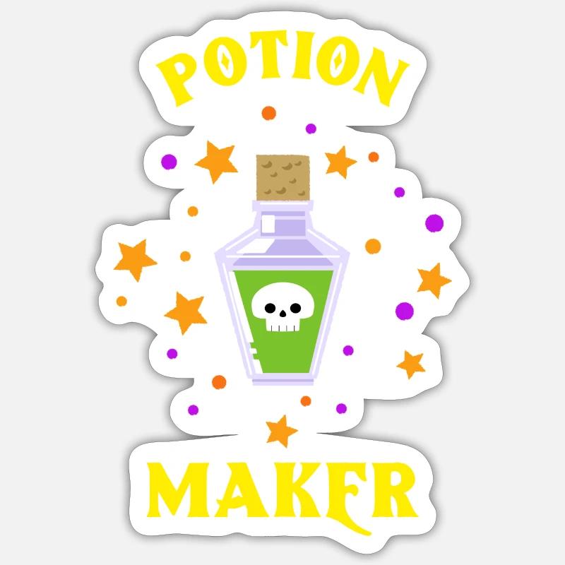 POTION MAKER con asterisco *Halloween Edition* Adesivo
