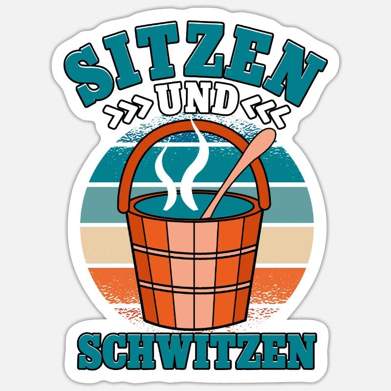 Sticker Größe S (10 x 10 cm) - 