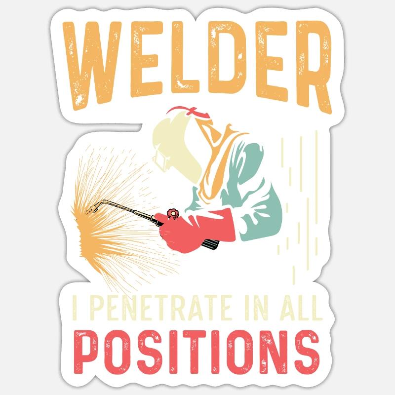 All positions permeate Committed Worker Sticker size S (10 x 10 cm)