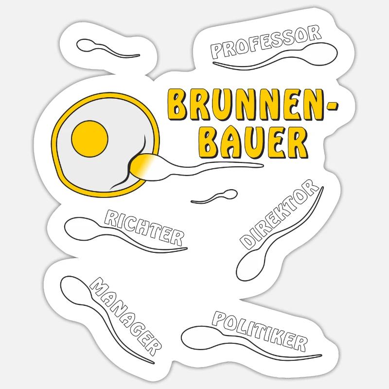 CONSTRUCTEUR DE FONTAINES Sticker taille S (10 x 10 cm)