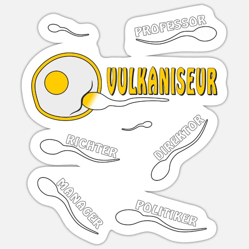 Sticker Größe S (10 x 10 cm) - 