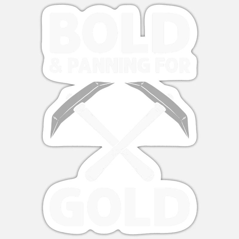 Bold - Sticker size S (10 x 10 cm) - white matte
