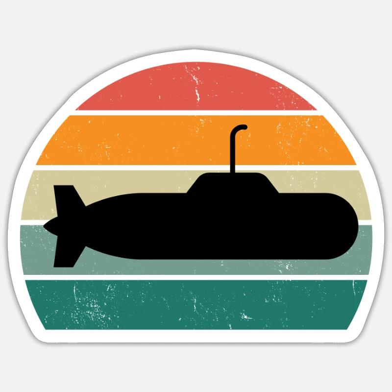 Sous-marin Submariner Sticker taille S (10 x 10 cm)