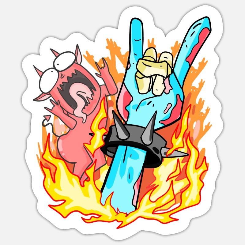 Sticker taille S (10 x 10 cm) - 