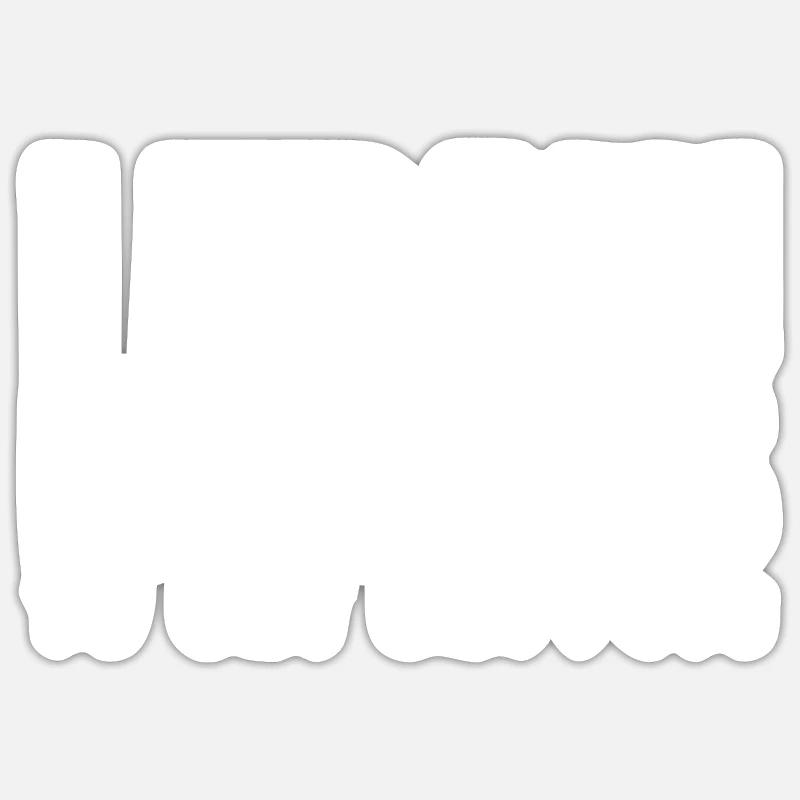 Pferde Training Pferdetrainer - Sticker Größe S (10 x 10 cm) - Mattweiß