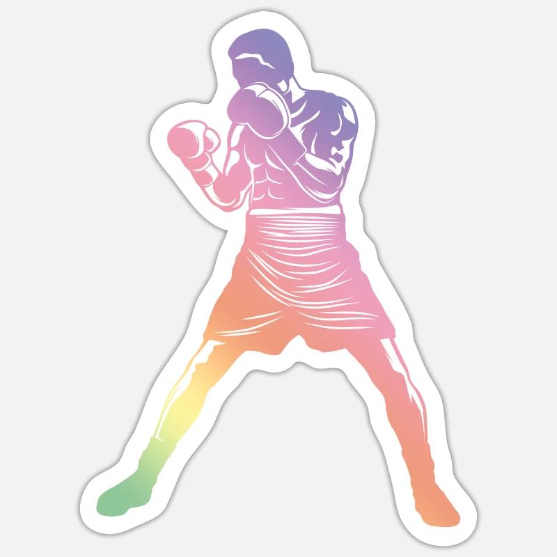 Boîtes Silhouette - Sticker taille S (10 x 10 cm) - blanc mat