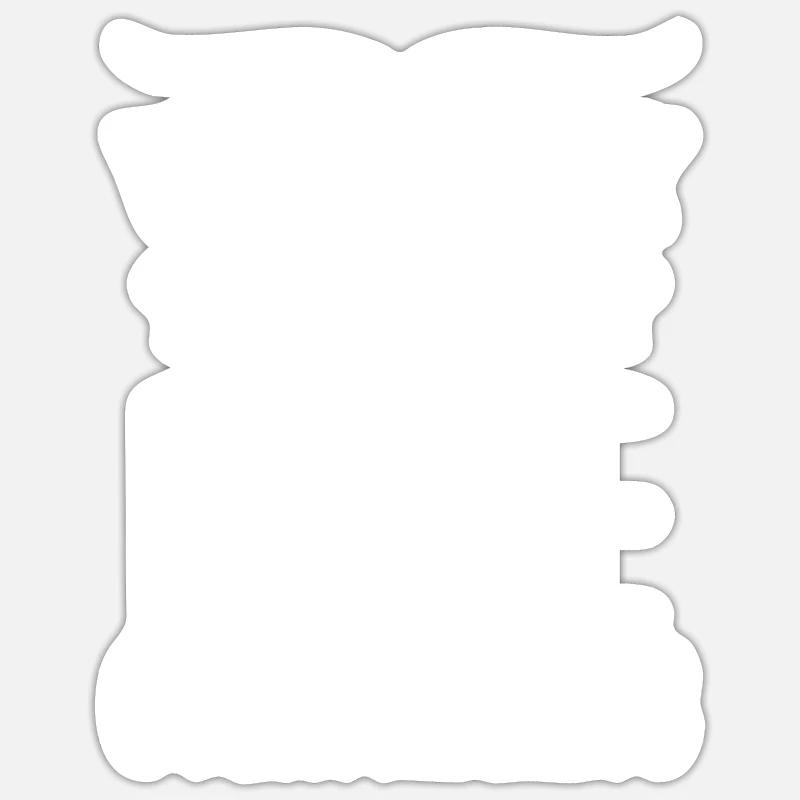 Sticker Größe S (10 x 10 cm) - 