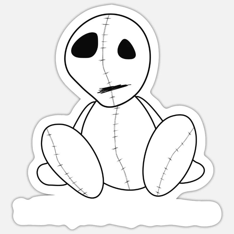 Lower your Expectations | Emo clothes | Emocore Go Sticker size S (10 x 10 cm)