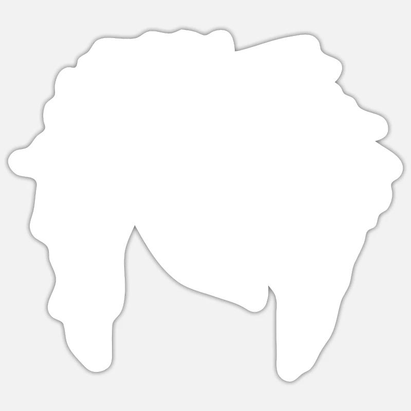 Emo | | de vêtements Emo Emocore Coiffure | Emo Musice Sticker taille S (10 x 10 cm)