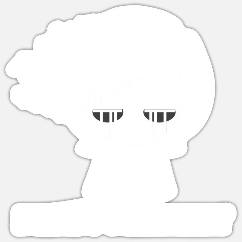 Déception | Vêtements Emo pour filles | | Emocore Emo Sticker taille S (10 x 10 cm)