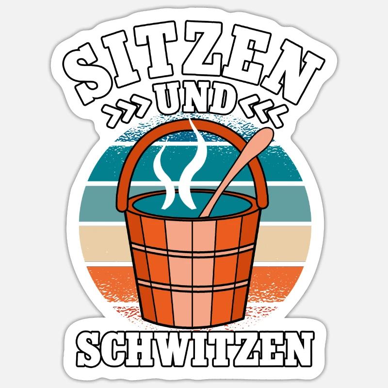 Sticker Größe S (10 x 10 cm) - 