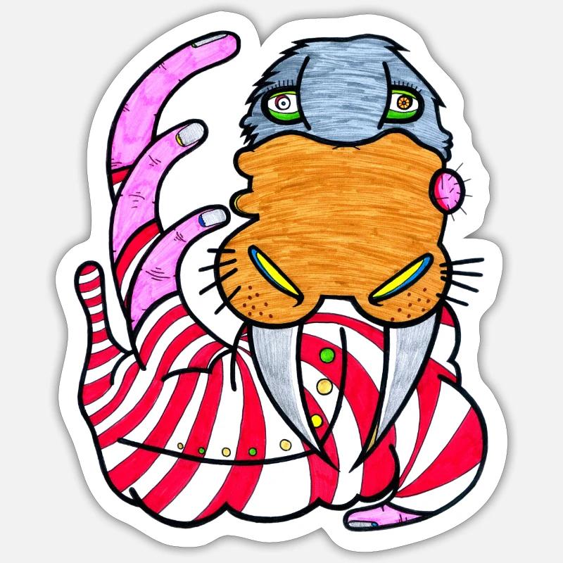 Sticker Größe S (10 x 10 cm) - 