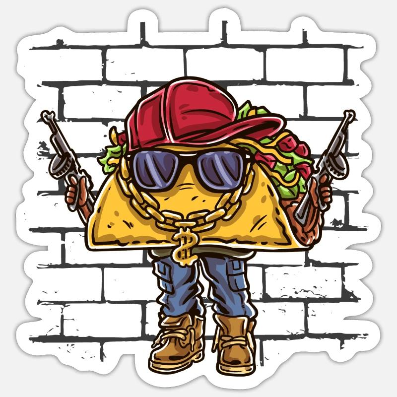 Sticker taille S (10 x 10 cm) - 