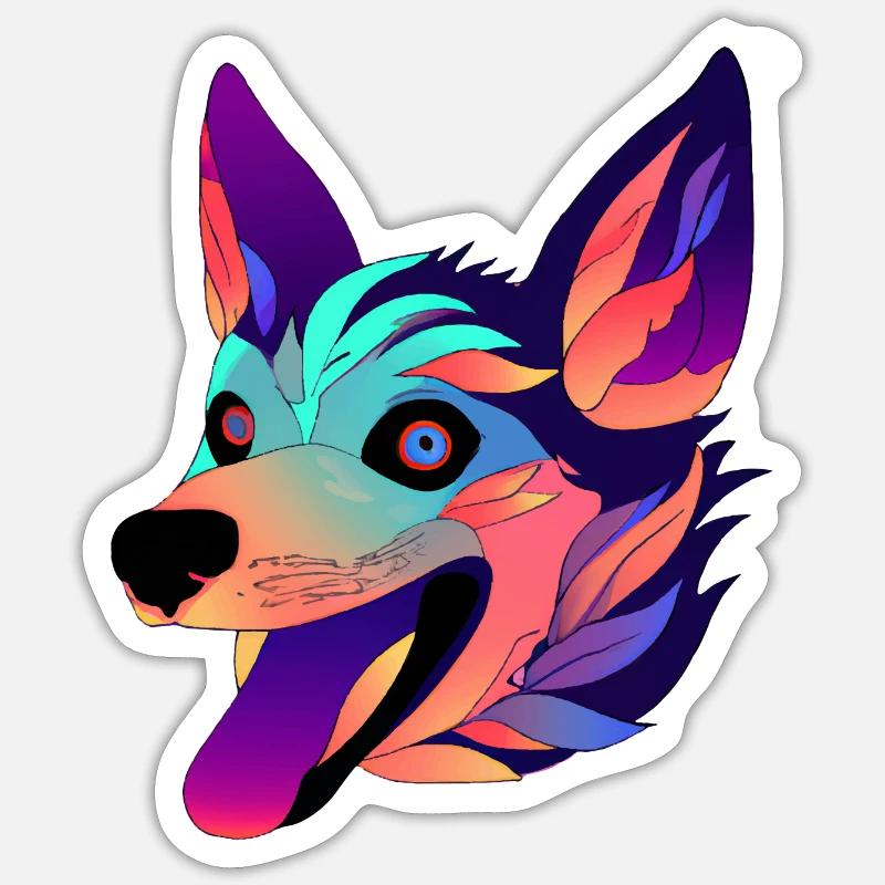 Sticker taille S (10 x 10 cm) - 